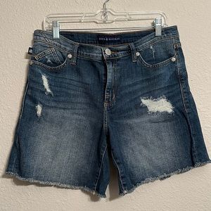 Rock & Republic Distressed Shorts - Sz 14